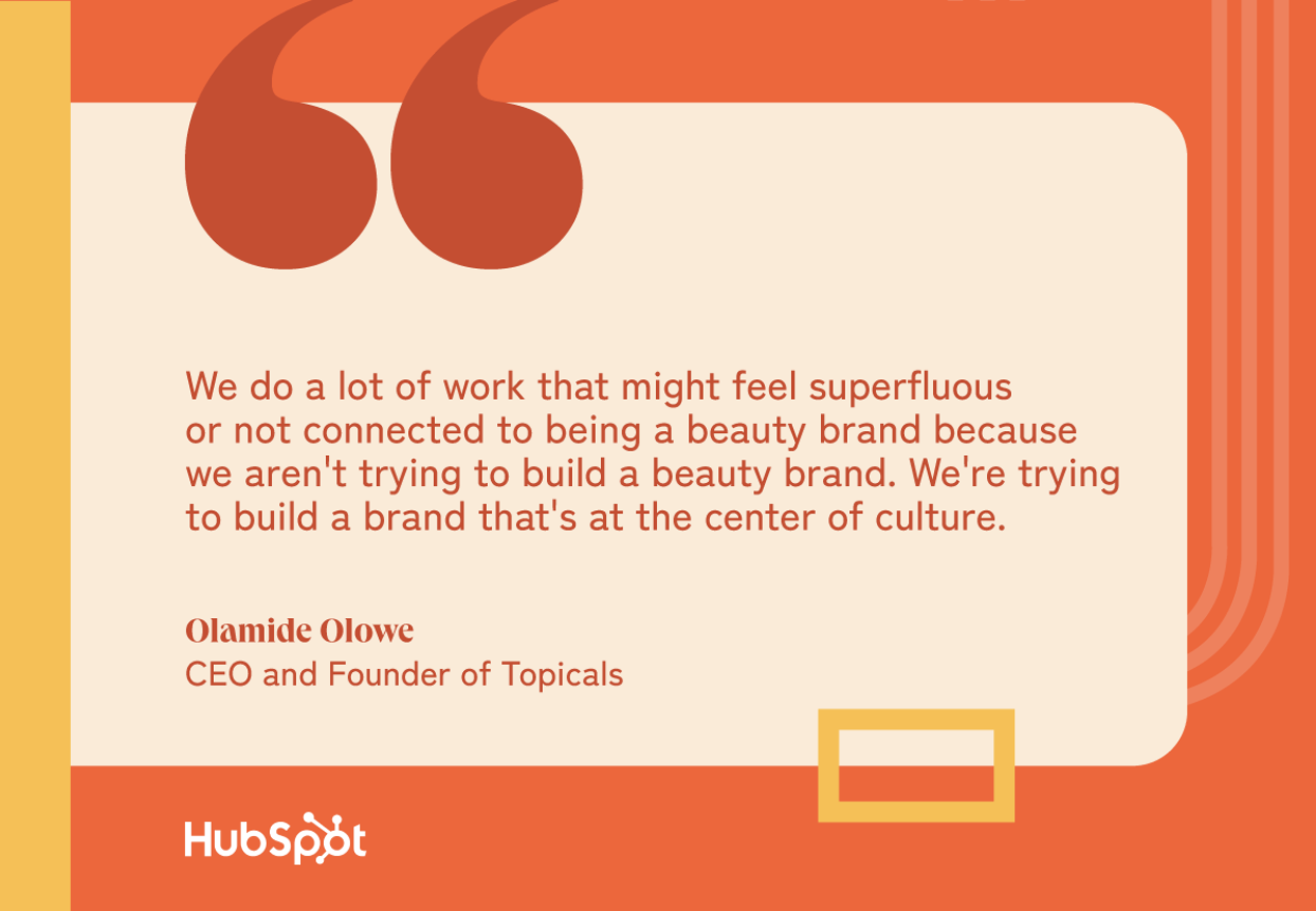 Olamide Olowe on brand and culture